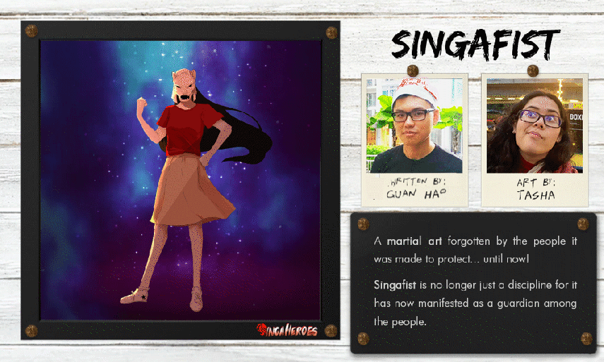 Singafist Creator Card