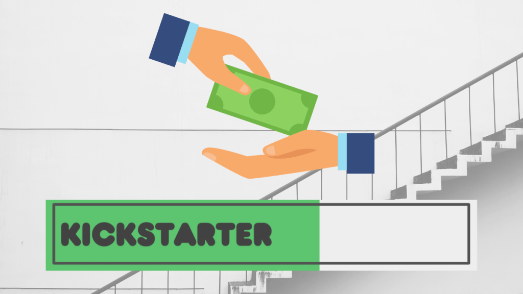 Kickstarter progress bar for the article, backing Kickstarter projects worry-free.