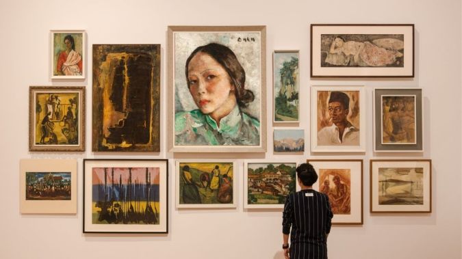 Georgette Chen, featured alongside other art at National Gallery Turns 5