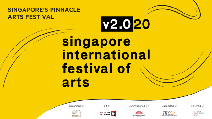 The promotional poster for Singapore International Festival of Arts in 2020. 