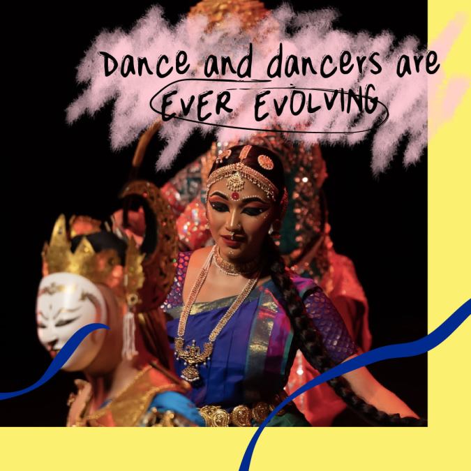 An image of of Singapore's Got To Move 2021, featuring veteran Bharathanatyam dancer, Malini Bhaskar.