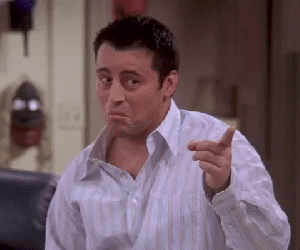 A gif of Joey from Friends gesturing that he get's what you're thinking of