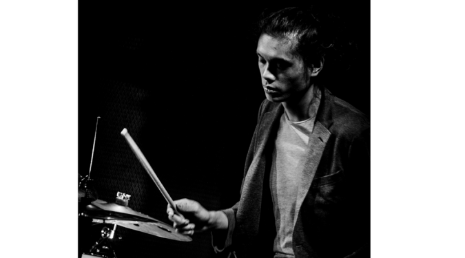 Singaporean drummer Aaron James Lee, who is well known in the local jazz scene.