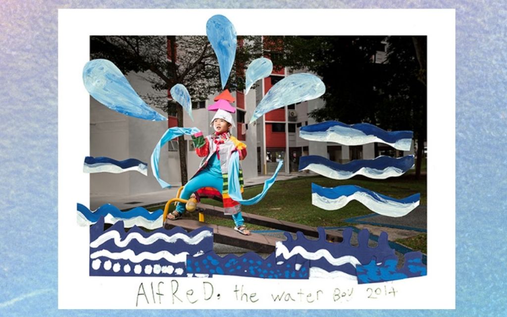 Alfred the water boy as part of Superhero Me