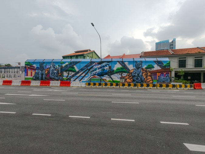 Constant Elevation by ANTZ, Didier 'Jaba' Mathieu and Hegira, which is featured at Hall of Fame @ Kampong Gelam.
